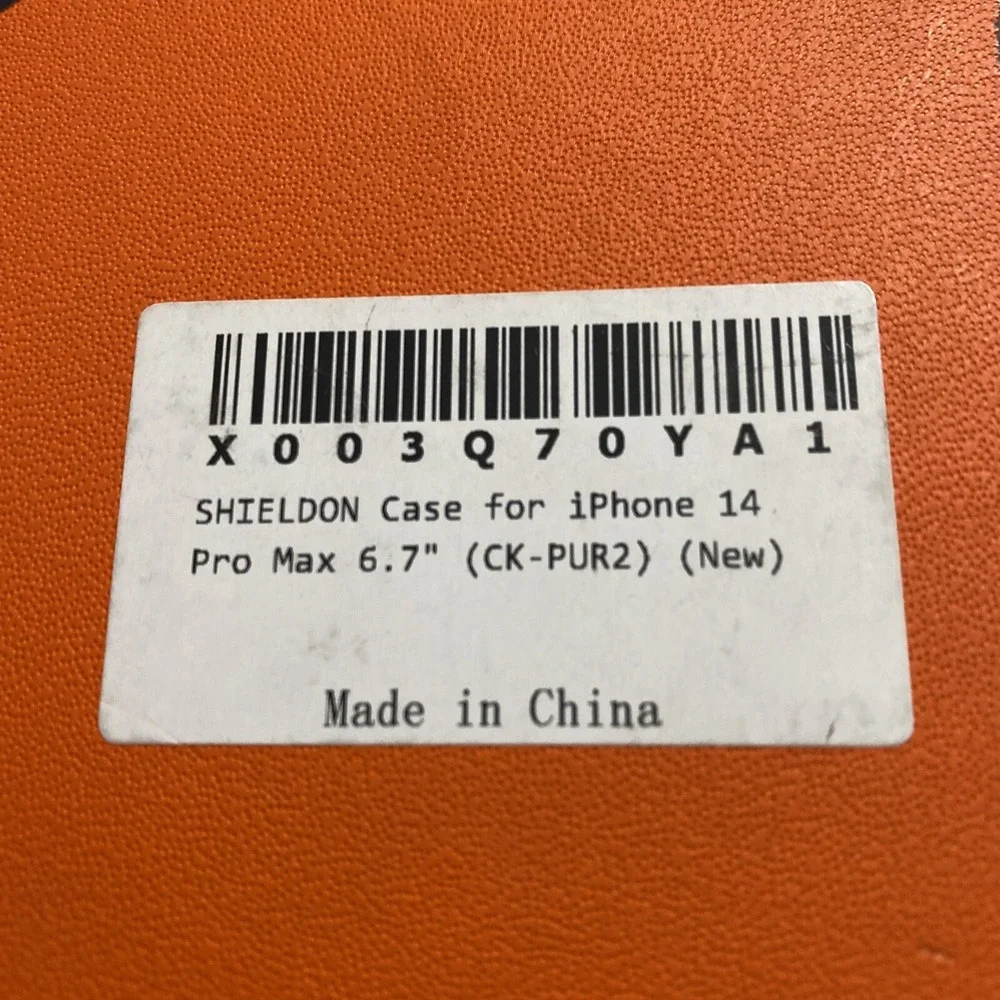 SHIELDON Wallet Case iPhone 14 Pro Max 6.7